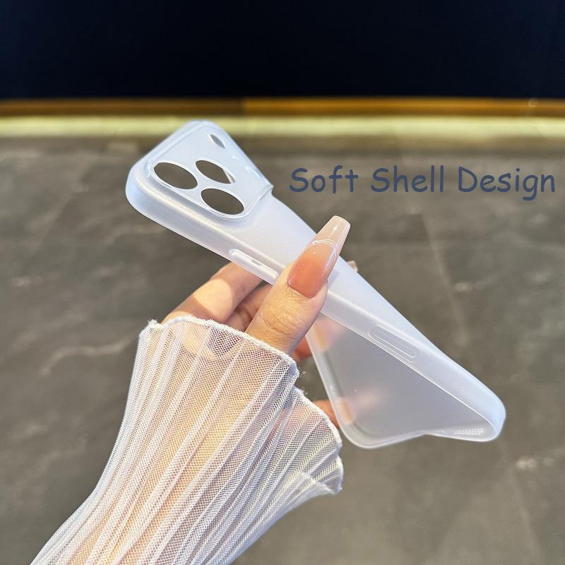 Ультратонкий Мягкий Матовый Чехол Для iPhone 17 16 15 14 13 12 11 Pro Max Plus Силиконовый Конфетный Цвет Прозрачная Крышка