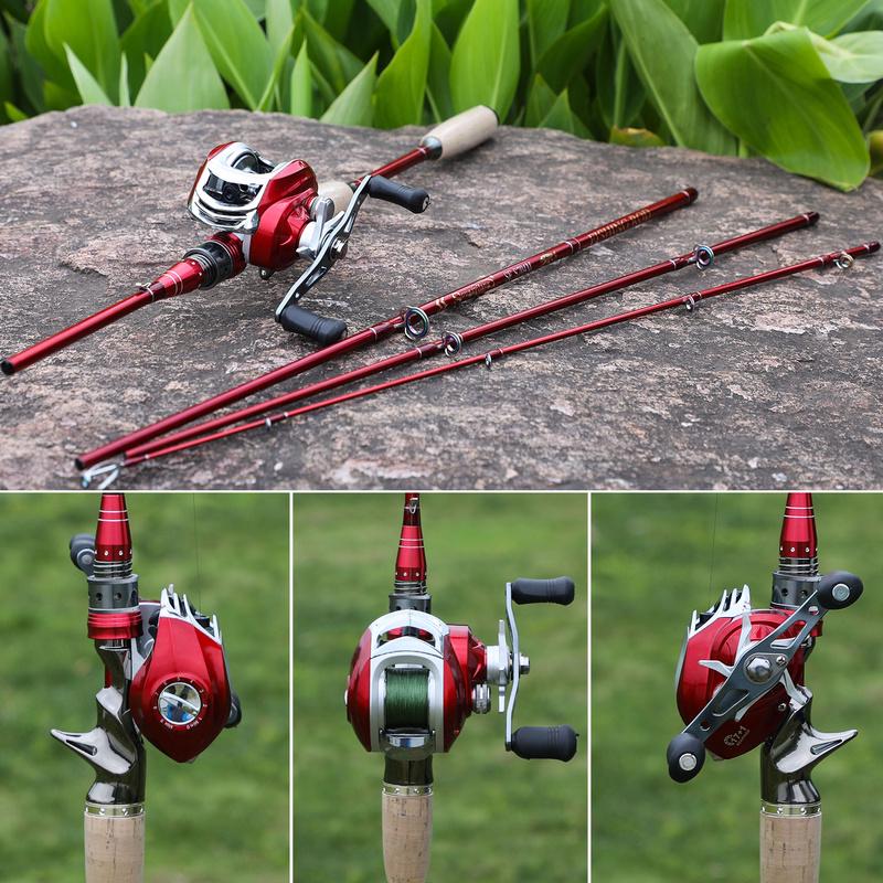 Рыболовная удочка с катушкой