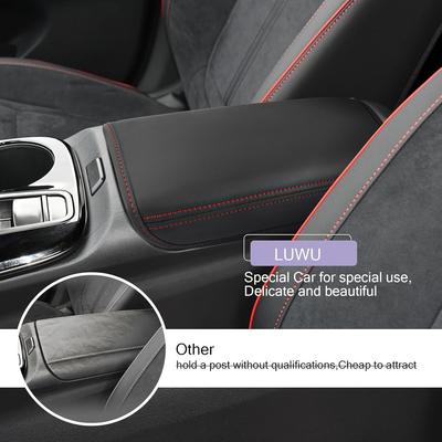 Для Hyundai Tucson 2025 2025 2025 Защитная накладка на подлокотник из кожи для центральной консоли, аксессуары для интерьера автомобиля