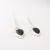 Драгоценный камень Черный Оникс Ювелирные изделия из серебра 925 пробы Ручная работа Богемные серьги 2,3" EE-166-18