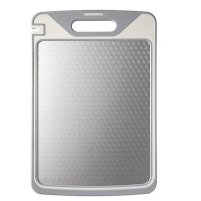 Противоскользящая разделочная доска Разделочный блок из нержавеющей стали Прочная разделочная доска Кухонные принадлежности