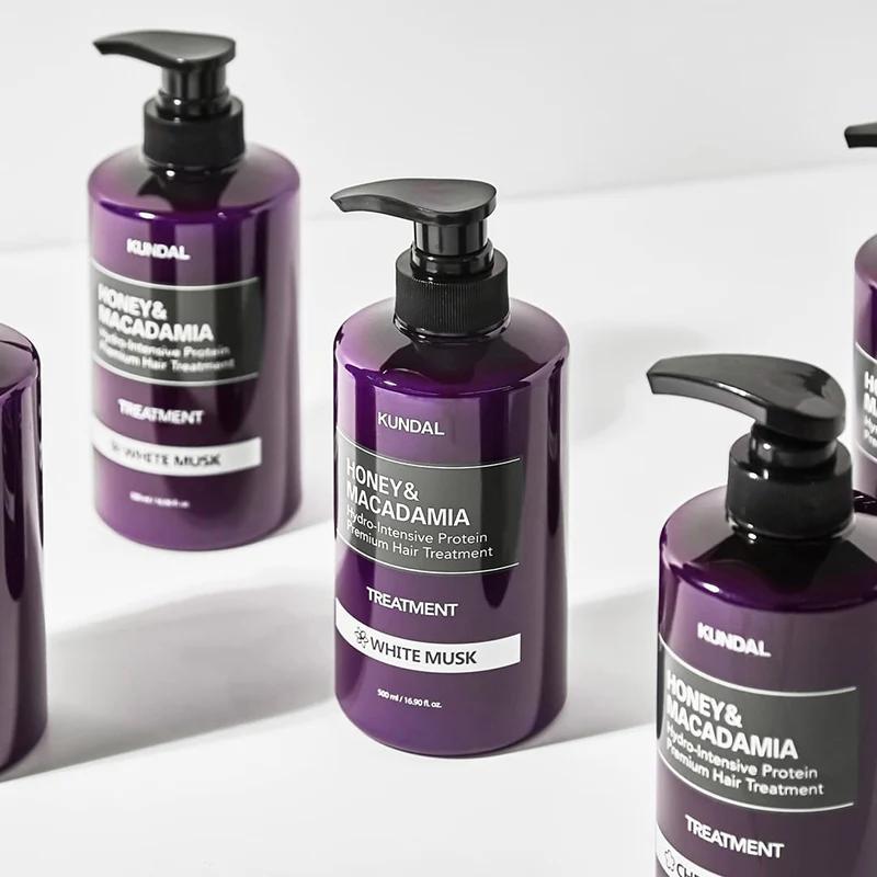 KUNDAL Honey & Macadamia Treatment #White Musk 500ml