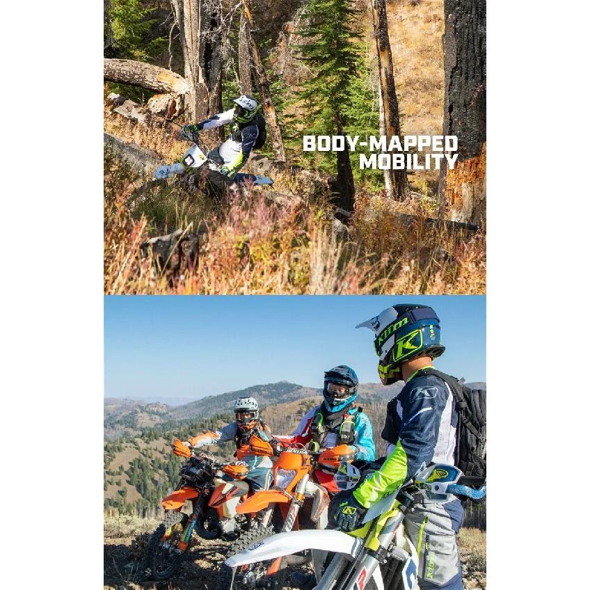 NEW KLIM Motocross Gloves Breathable Touchscreen Full Finger with Anti-Slip Grip for Men & Women - ATV MTB BMX Racing gloves