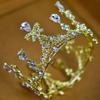 Новая тиара-корона для девочек, принцесса, для выступлений, модный подиум, круглая корона, сплав, милые аксессуары для волос
