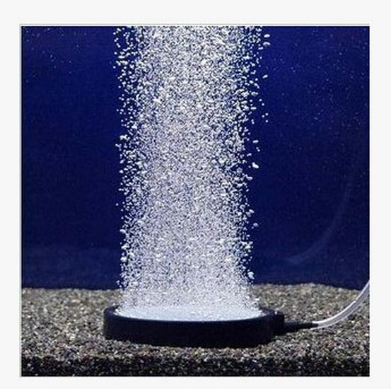 Большой аквариумный воздушный насос с диском для пузырьков, 13 см