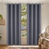 Winter Thickened Thermal Curtains, Full Blackout Curtains, Double-Layer Curtains, Indoor Thermal Insulation Perforated Curtains