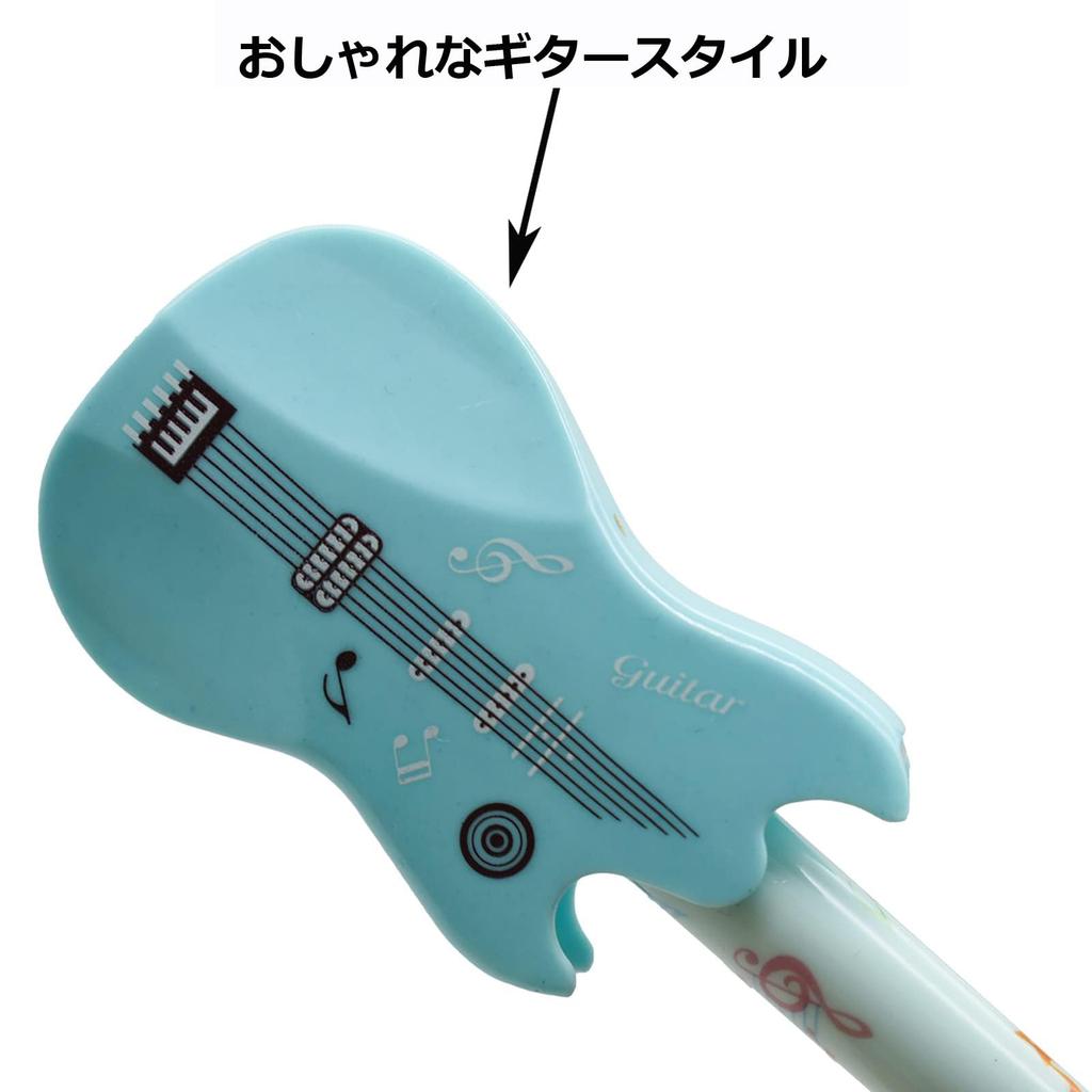 Maydahui Стильный набор шариковых ручек в виде гитар, 8 штук, черные чернила, милые гелевые ручки, музыкальный инструмент, красочные канцелярские принадлежности, пишущие принадлежности, подарок, презент, 0,5 мм