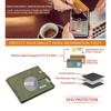 Мужской кожаный кошелек Rigohill Doger оливково-зеленого цвета с 2 слотами для карт RFID-бумажник