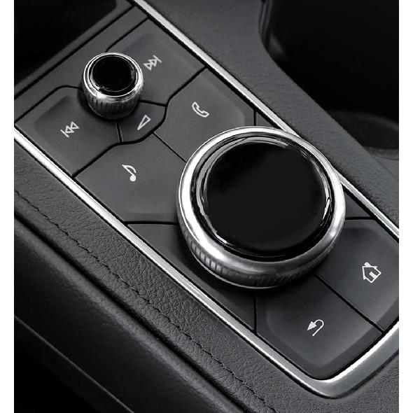 Блестящие Аксессуары Центральная Консоль Мультимедийная Ручка Подходит для Cadillac XT4/XT5/XT6/CT5 2024 Автомобильный Интерьерный Рестайлинг (Текстура из углеродного волокна)