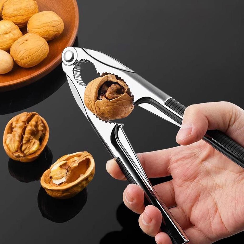 1pc Zinc Alloy Nutcracker Sheller Walnut Nut Cracker Quick Walnut Almond Pecan Nutcracker Kitchen gadgets Tool Accessories