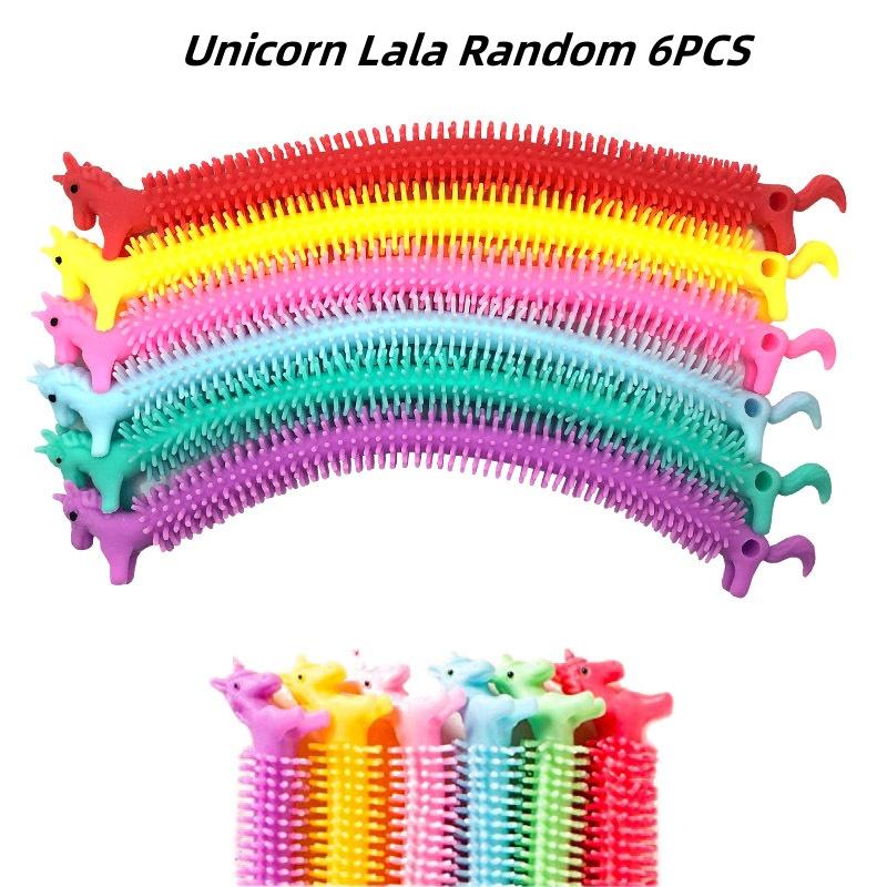 Unicorn Stretchy Strings Toys Sensory Stress Toys for Against Anxiety Quiet Stress Relief Toy for Autism and Special Needs