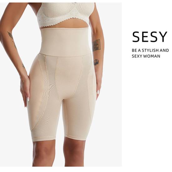 Женские трусы для коррекции ягодиц Брюки с высокой талией для коррекции живота Корректирующее белье для бедер с подушечками Корректирующее белье для бедер Трусы для повседневной носки