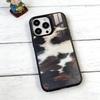 Коричневый Белый Чехол для Телефона с Коровами для iPhone17,16,15,14,13,12,11 Plus,Pro Магнитный с Беспроводной Зарядкой Magsafe