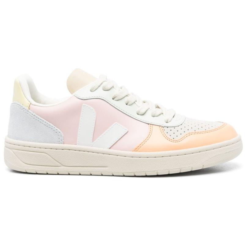 VEJA V 10 Leather Petale White Women's VX0203199A