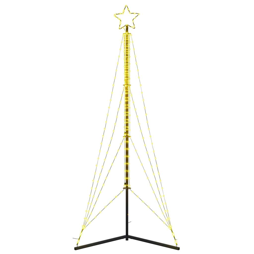 LED Christmas Tree 483 Warm White LEDs 240 cm