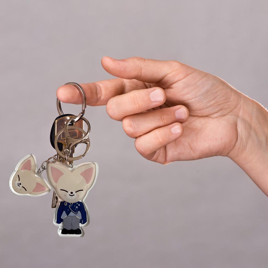 Cartoon Keychain Merchandise, Animal Keychain, Acrylic Bag Jewelry Accessories Key Ring