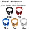 Tube Clip Cycling Bicycle Accessories Quick Release Seatposts Clamp Bike Parts Aluminum Alloy