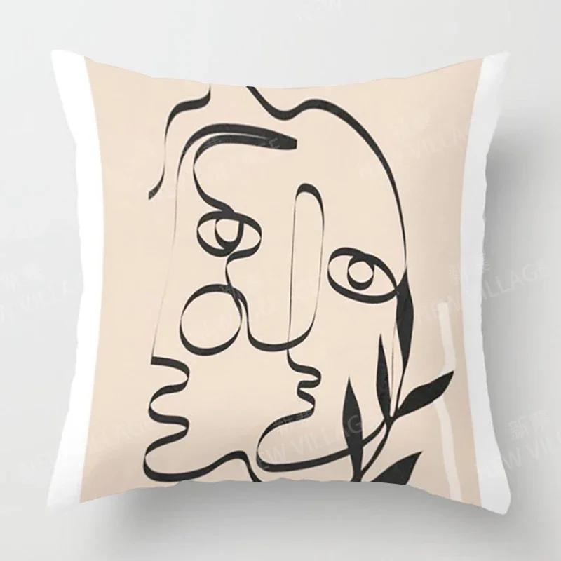 Скандинавский Осенний Домашний Декор Осень Наволочка для диванной подушки Чехол на диванную подушку Современный Моранди