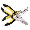 Multifunctional Wire Stripper Pliers Cable Cutter Needle Nose Pliers Crimping Stripping Hand Tool Rubber Handle for Electrician