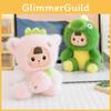 Strawberry Cat Dinosaur Plush Toy Doll Pp Cotton Filling Collectors Children