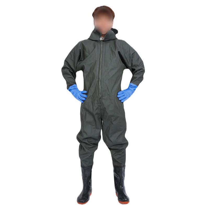 Мужские водонепроницаемые утолщенные забродные штаны Yining для рыбалки