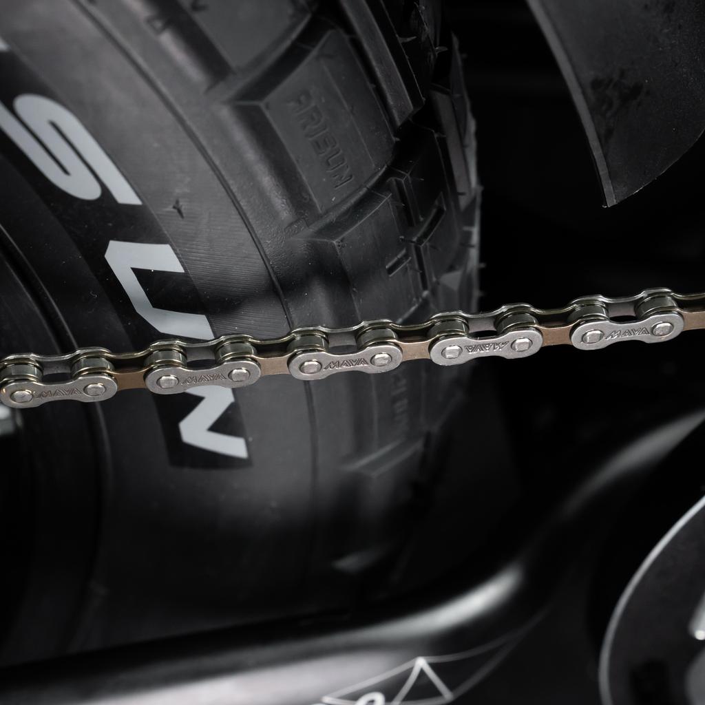 CYRUSHER Kommoda 3.0 48V 250W Электрический велосипед с 7-скоростной трансмиссией Shimano, запасом хода 110 км, грузоподъемностью 150 кг - 20" толстые шины, гидравлические дисковые тормоза