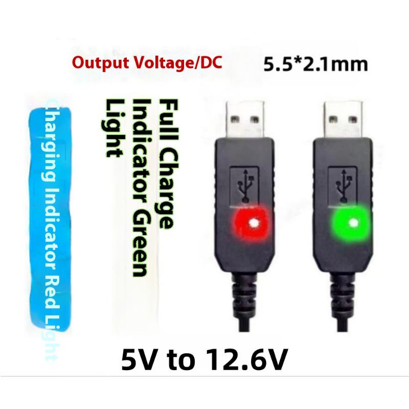 1 Комплект USB-кабель Повышающий преобразователь DC 5V в 12V Шнур для усиления сигнала для Wi-Fi роутера, модема, вентилятора 5.5*2.1мм Разъем кабеля Wi-Fi к Powerbank