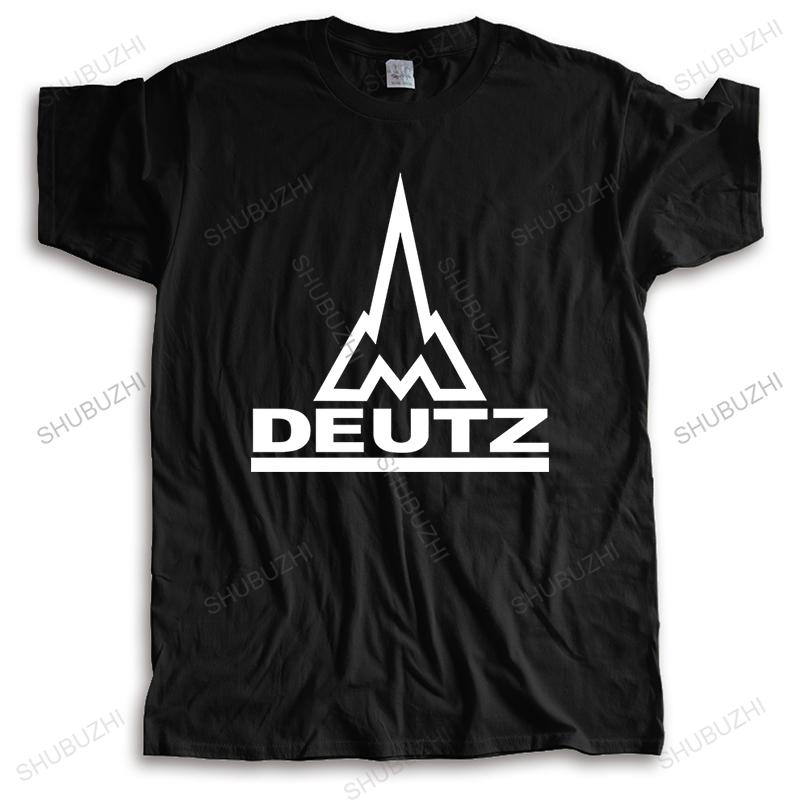 Fashion brand t shirt mens loose new arrived men tshirt summer DEUTZ Shubuzhi High Quality Cotton Tshirt Drop Shipping