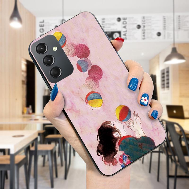 Чехол для телефона с рисунком, противоударный, мягкий силиконовый защитный чехол из ТПУ для телефона Samsung, чехол