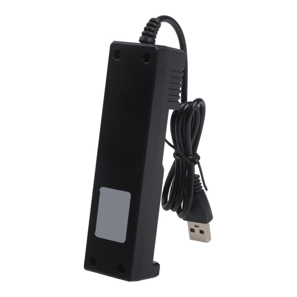 Зарядное устройство для литиевых аккумуляторов 18650 на 1/2/4 слота, USB-зарядное устройство, корпус для аккумуляторов 21700 10400 14500 16340 16650 14650