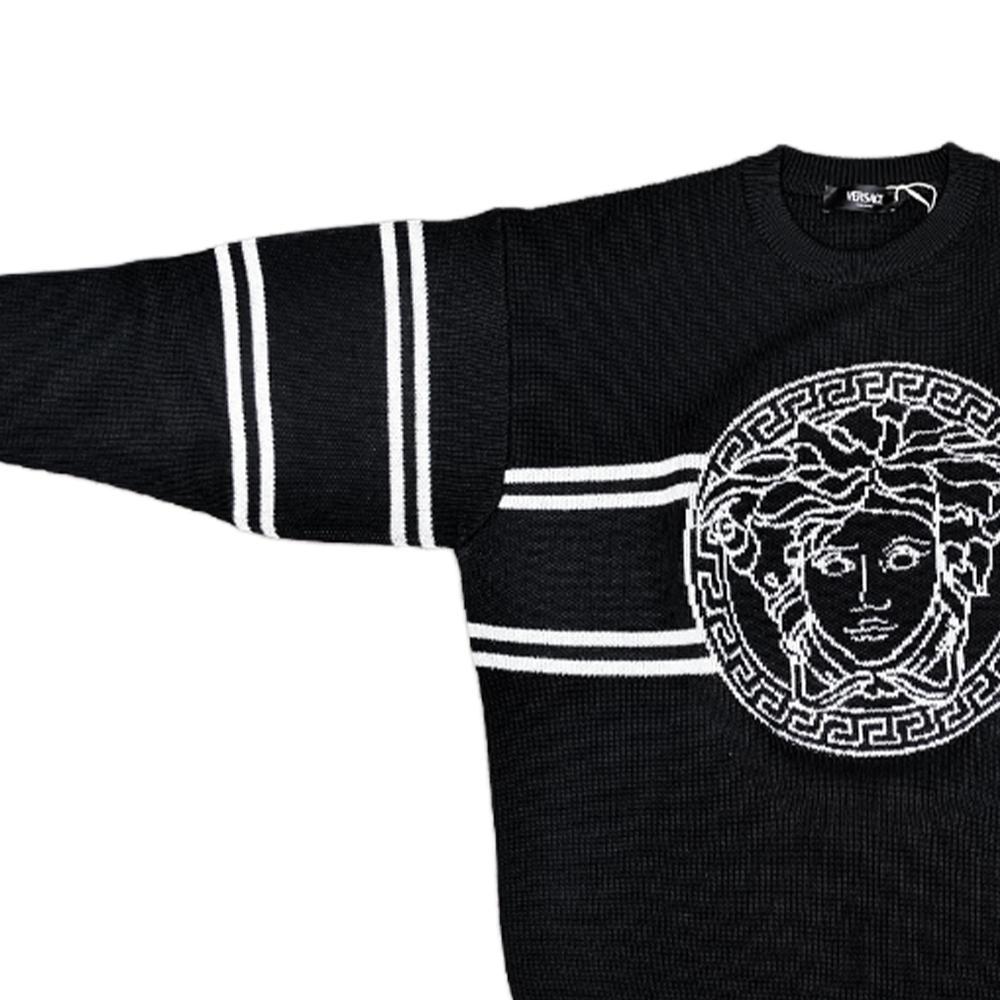 VERSACE FW23 Sweater Men's Black 1017011-1A12119-2B020