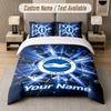 Brighton & Hove Albion Football Design Bedding Set Custom Text 1 Duvet Cover & 2 Pillow Cases
