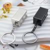 Брелок-подвеска в форме контейнера Металлическая цепочка для ключей Логистика Внешняя торговля Тематический брелок Компактный брелок-подвеска для сумки Аксессуары