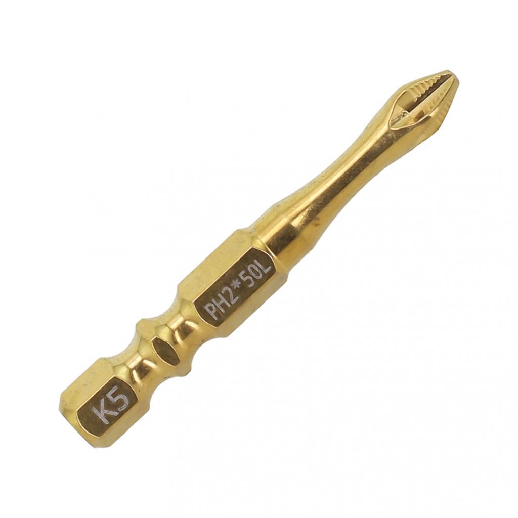 Нескользящая K5 PH2 Магнитная Насадка для Шуруповерта Крестовая Отвертка Твердость Сверло
