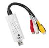 USB-карта захвата видео и аудио, аналоговый RCA S-Video AV-вход, адаптер для компьютера PC