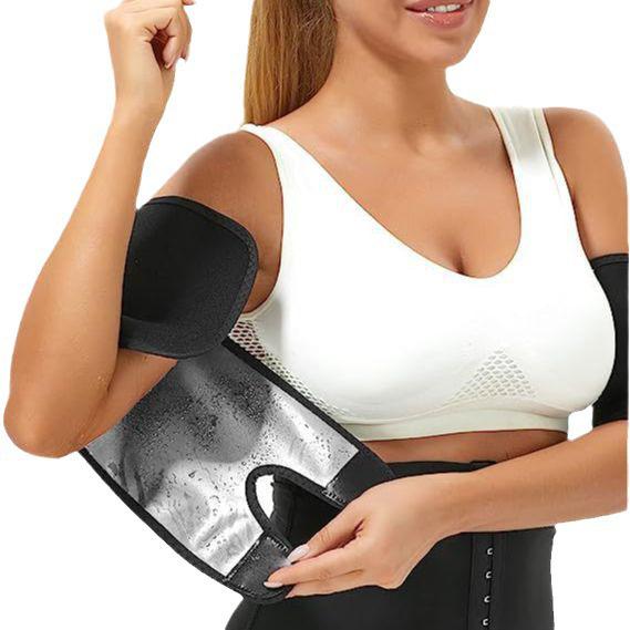 Женские рукава для формирования тела для йоги и фитнеса - Утягивающие и потовыделяющие протекторы для рук