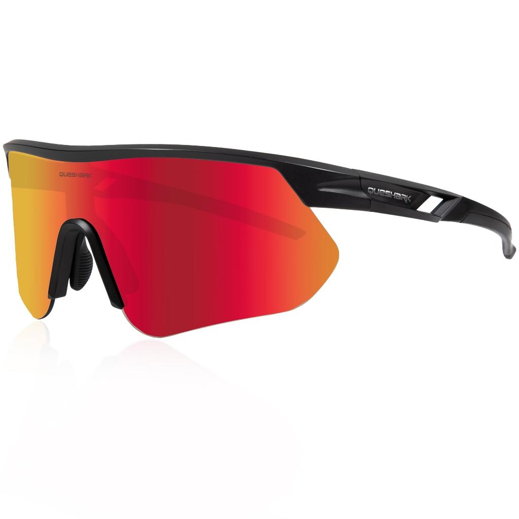 QUESHARK взрослые HD Clarity Линзы Полная защита от ультрафиолета UV400 и бликов Солнцезащитные очки для велоспорта Спортивные очки для горного велосипеда Очки для езды на шоссейном велосипеде