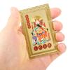 2025 Tai Sui Amulet Card Feng Shui Prayer Gold Card Exorcism Protection Buddha Gift Amulet Safe Bring In Wealth And Treasure