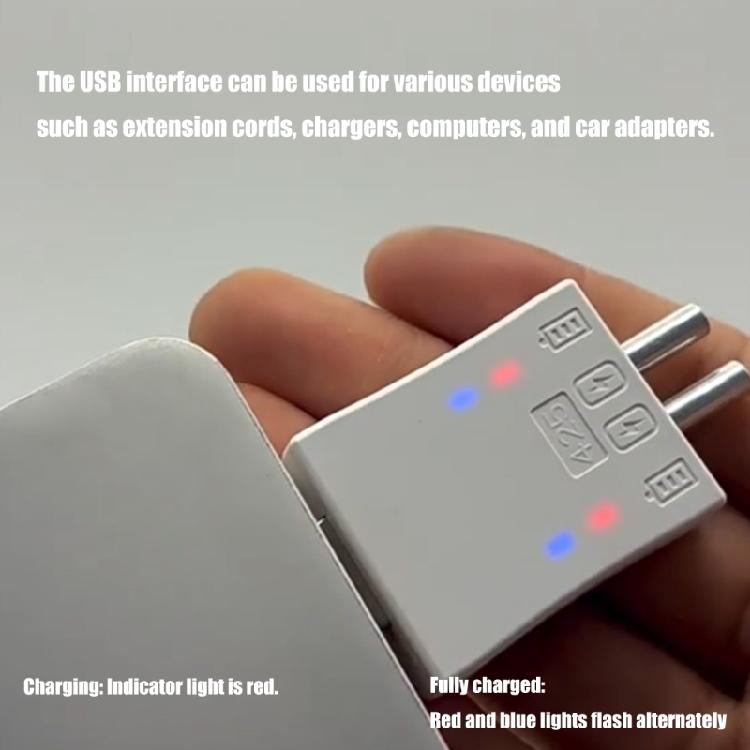 Двухканальные USB-зарядные устройства и 2 батарейки LIR425 для электронного поплавка, Портативный набор для питания
