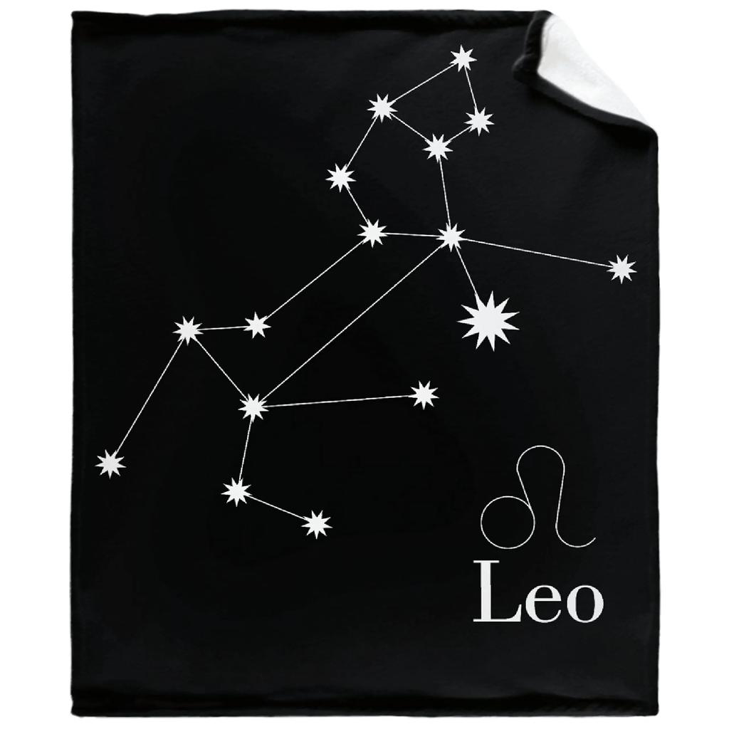 Constellation Blue Sky Throw Blanket Ultra Soft Lightweight Flannel Microfiber Constellation Lover Blanket Couch Bed Sofa Gifts