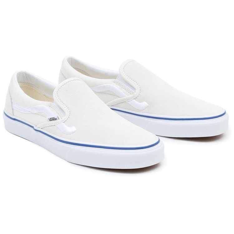 Vans Классические кроссовки унисекс с полосками по бокам Marshmallow белые VN0A5JMHBL9