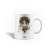 Ceramic Mug - Attack On Titan - Eren - 30cl - Dishwasher Safe - White
