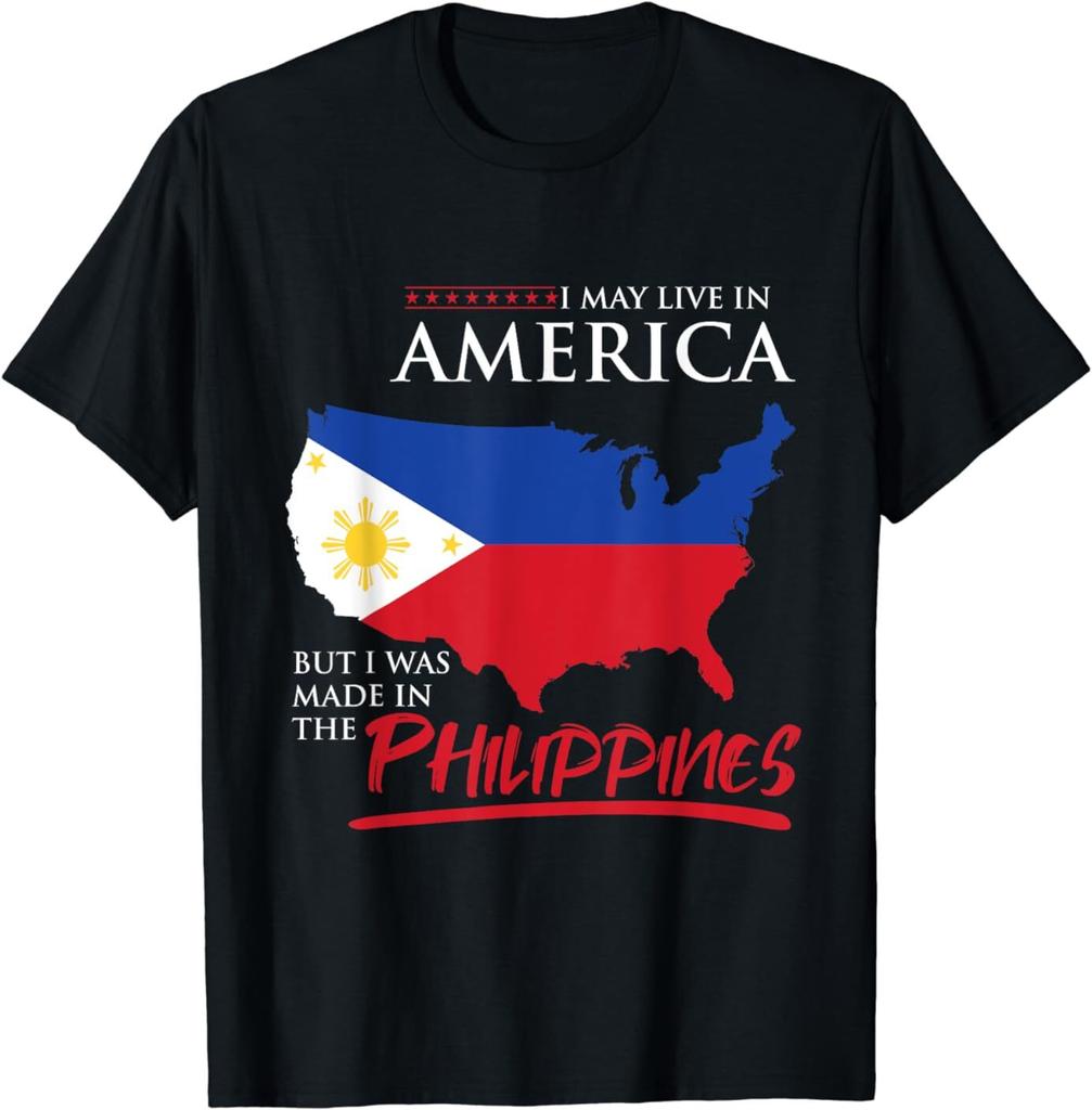 New Limited Usa American Filipino Pinoy Roots Philippines T-Shirt S-3Xl