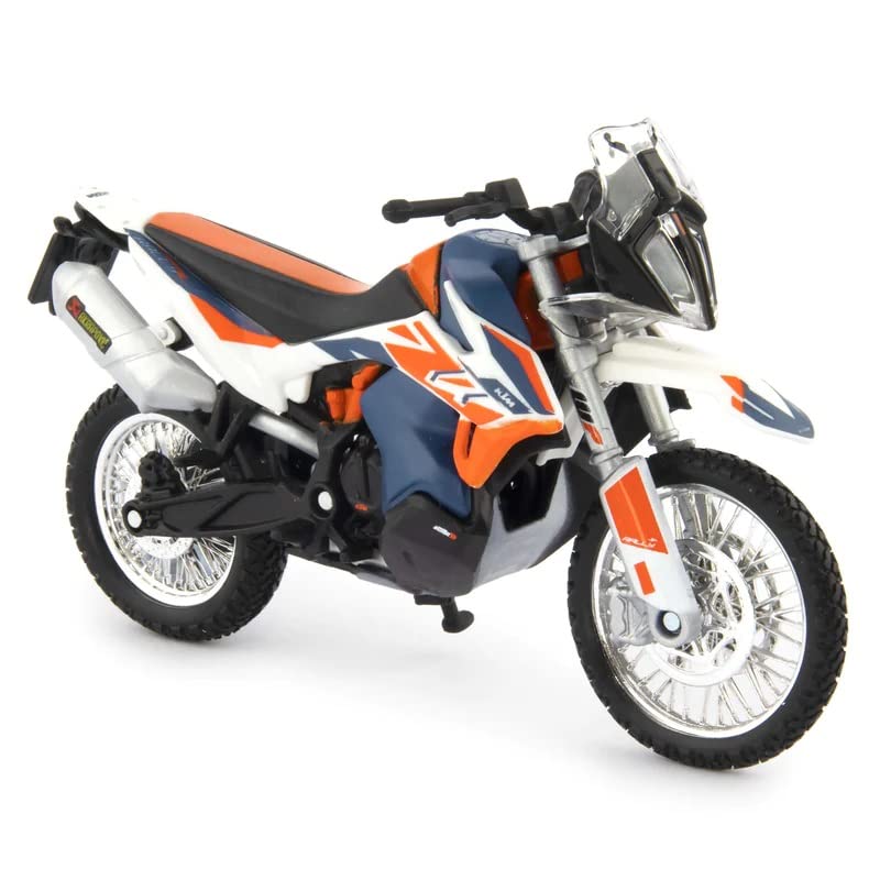 Brago KTM 790 Adventure R Rally Мотоцикл Модель Дорожный Мотоцикл 1/18
