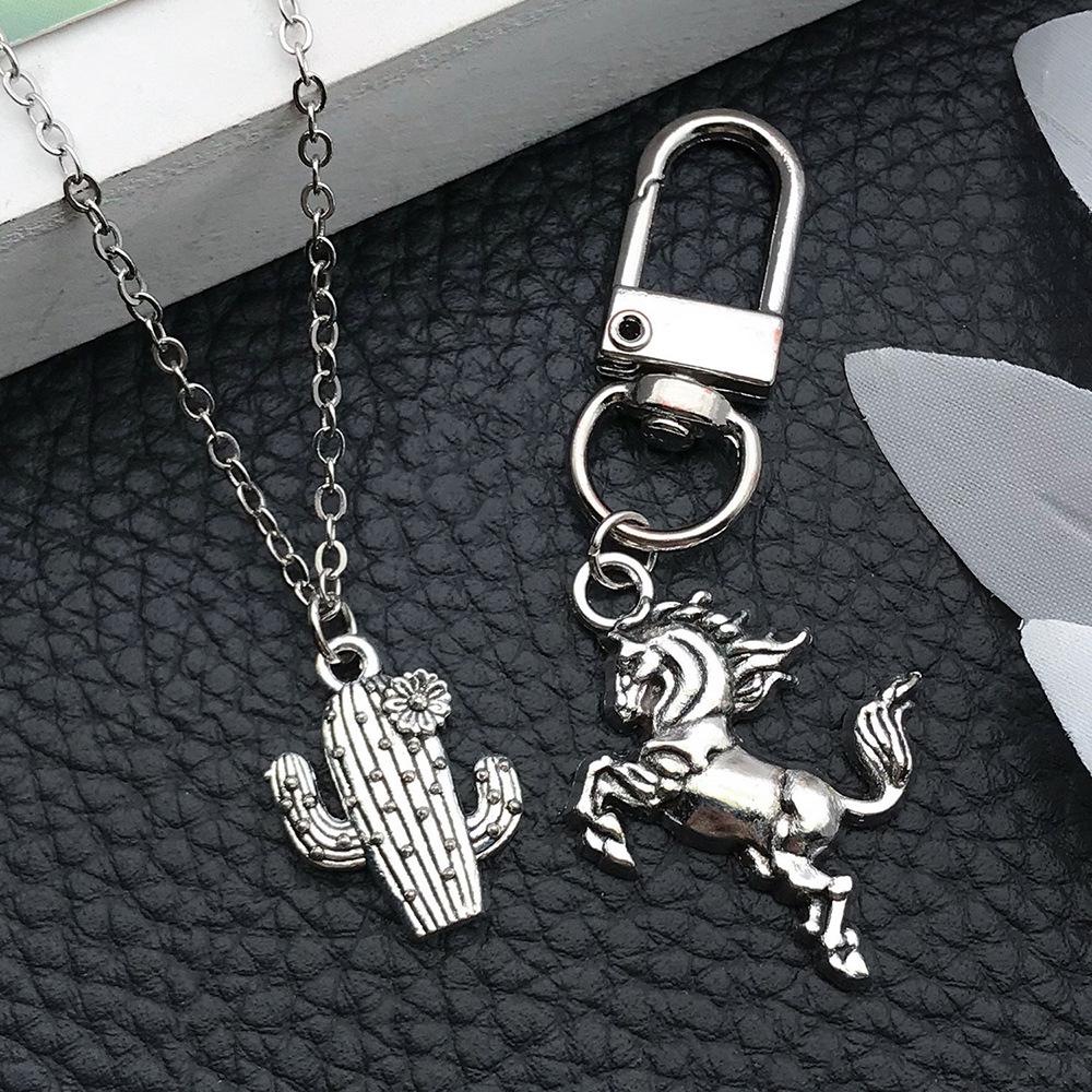 Сделай сам, ручная работа, украшения в стиле западного ковбоя: Подкова, Шляпа, Кактус Подвеска из сплава Шарм для браслета