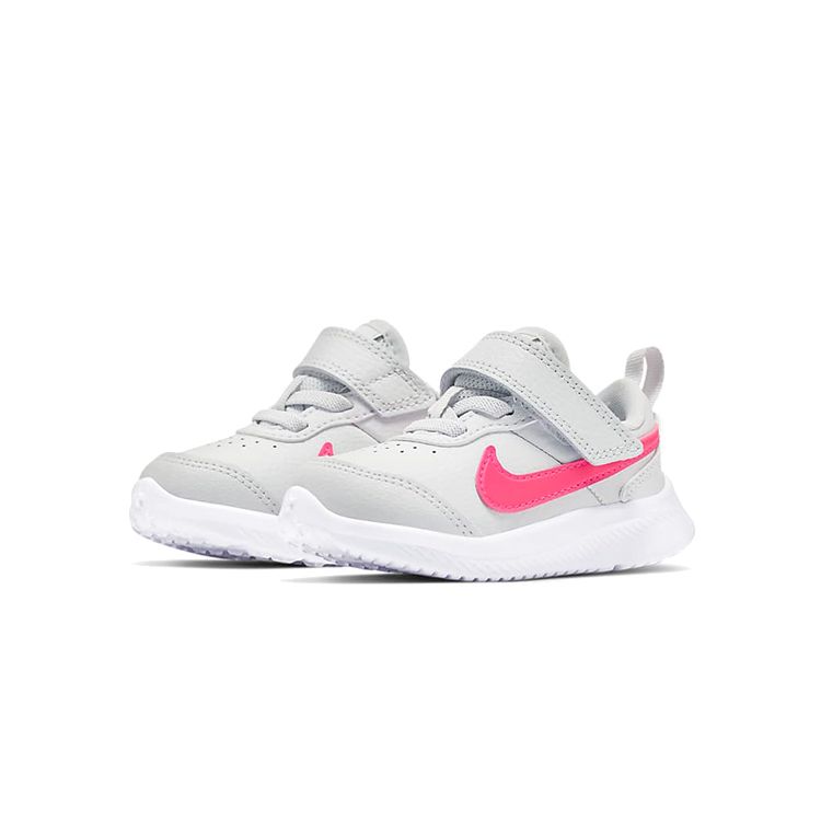 Nike Кожаные кеды Varsity с низким верхом, спортивная повседневная обувь, детские кроссовки, серые, розовые, CN9397-002