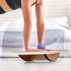 Wooden Balance Board Wobble Workout Lightweight Non Slip Surface Birthday Gift Exercise