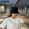 Летняя жемчужная кружевная шляпа-панама с широкими полями для женщин, в японском стиле, дышащая, солнцезащитная шляпа