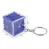 Puzzle Toy 3D Maze Keychain Six-sided Rolling Ball keychain Maze Toys Keyring  Pinata Fillers