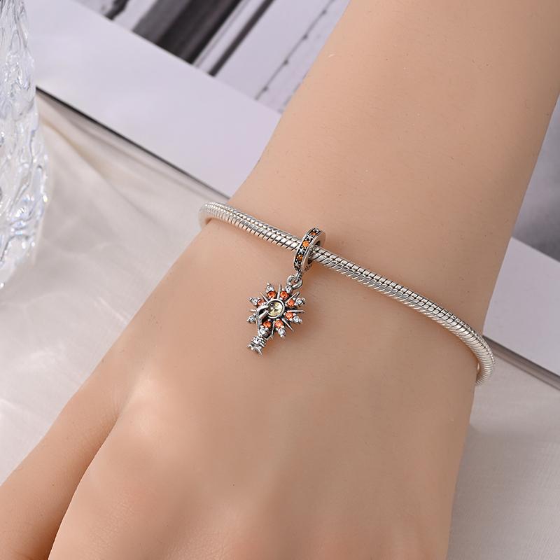 Шармы Медь Классический Солнце Луна Звезды Магия Таро Подвески Бусины Подходят для Оригинальных Браслетов Ожерелий Для Женщин Роскошные DIY Украшения